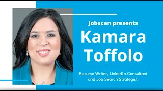 Kamara Toffolo  Top Job Search Experts to Follow on LinkedIn for 2021 [upl. by Spillihp]