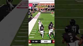 Kick return king Ricky White Ultimate Teamncaa25 kanyewest ohiostatefootball [upl. by Eelik846]