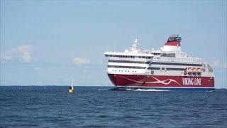 Finlandia Star Viking XPRS amp Baltic Queen at Tallinn [upl. by Dorette]