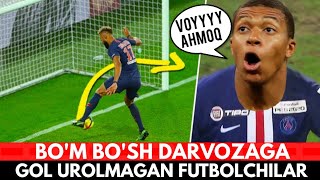 SHARMANDALI TARZDA IMKONIYATDAN FOYDALANA OLMAGAN FUTBOLCHILAR YOHUD BOSH DARVOZAGA GOL UROLMAGANLAR [upl. by Roybn]