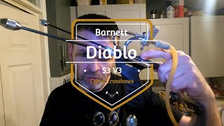 Barnett Pro Diablo S3 V3 Hunting Slingshot [upl. by Llertnod]