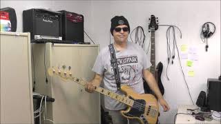 double talkin jive Guns n Roses Bass Cover [upl. by Novaj]