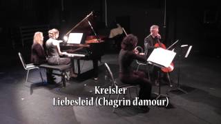 Kreisler  Liebesleid Chagrin damour par le Trio Boréade [upl. by Antonietta]