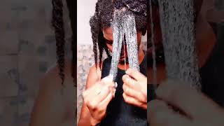 Washday agaiinnnnnn washday washdayroutine longnaturalhair [upl. by Eiboj]