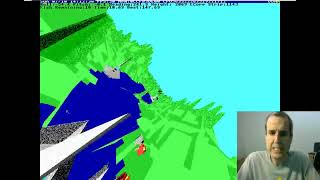 Terry Davis TempleOS Games  Flight Simulator and FPS 071016 [upl. by Eelibuj]