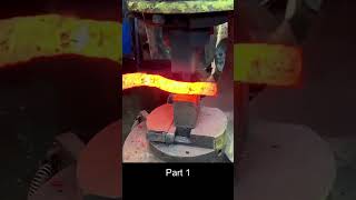 Forging a Steel Cable Knife  Part 1 [upl. by Jaquenette571]