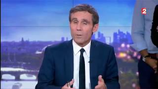 Regardez les adieux de David Pujadas lors de son dernier quot20 heuresquot sur France 2 [upl. by Dillie940]