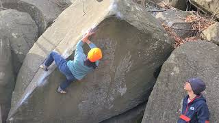 Haycock Bouldering  Bootleg V10 [upl. by Hannala]