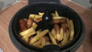 Tefal Actifry  Sausage amp Chips  How To Cook With Sammiie [upl. by Ainig]