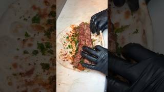 Iraq🇮🇶 kebab🌯wrap😍🤤shorts shortsvideo food trending explore vlogs iraqfoodtravelstreetfood [upl. by Esemaj]