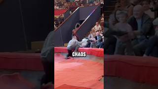 Circus Show Gone Wrong Kid Nearly Snatched by a Chimp shorts [upl. by Ingaberg]