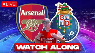 ARSENAL vs PORTO LIVE 🔴 Watch Along with Jamzor [upl. by Atkinson]