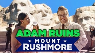 Why Mount Rushmore is the Weirdest Monument  Adam Ruins Everything [upl. by Bevon14]