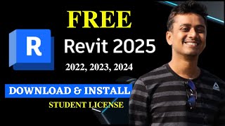 How to Download REVIT 2025 Free  Autodesk REVIT 2025 license for students [upl. by Mcallister]