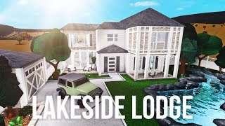 Bloxburg Lakeside Lodge 148K [upl. by Mallin]