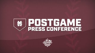 2024 SEC Baseball Tournament  Press Conference Mississippi State [upl. by Stephenson]