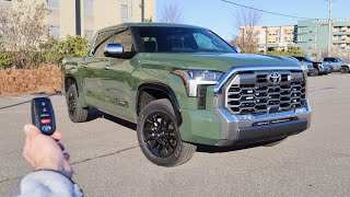 2022 Toyota Tundra 1794 Edition TRD Off Road Start Up Walkaround Test Drive and Review [upl. by Adall145]