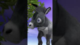 El Reino Rimas Era Uma Vez um Burrinho Shorts Music Animação Kids Video ElReino [upl. by Aran]