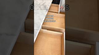 Affordable Kitchen Drawer Organizers that look custom kitchendesign kitchenorganization [upl. by Esiuqcaj]