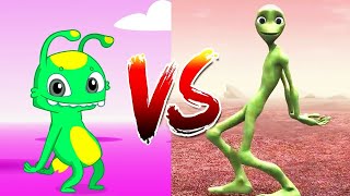 Dame Florecitas canción completa para niños Dame tu Cosita Dance  Groovy el Marciano ¡a bailar [upl. by Annoek]