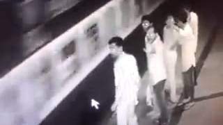 CCTV Footage Borivali Station Platform no6  Mumbai Railway [upl. by Anahpos]