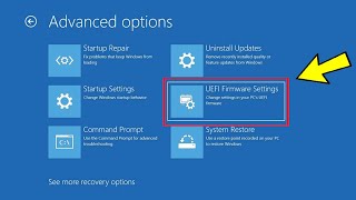 Fix UEFI Firmware Settings missing in Windows 111087  How To Solve uefi Option Not Found [upl. by Pazice]