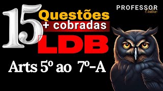 LDB ATUALIZADA Concurso para Professor  Lei de Diretrizes e Bases da Educação [upl. by Johannah]