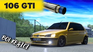 PEJO 106 GTİ  DAĞ YOLLARI  ASSETTO CORSA [upl. by Delija973]