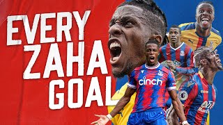 Wilfried Zaha Every goal for Crystal Palace [upl. by Tnomal]