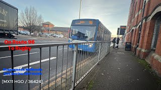 Stagecoach Midlands ADL Enviro 200 Voith MX11 HGO  36424 [upl. by Lenrad484]