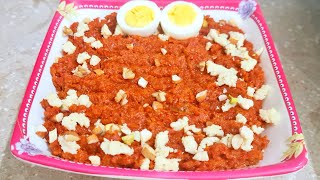 Winter Special Gajar ka Halwa Recipe  Aromalicious cooking with amna [upl. by Livvie]