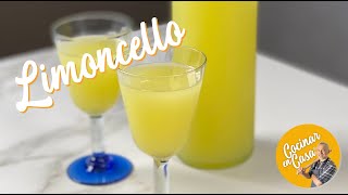 Receta de limoncello casero [upl. by Coniah]