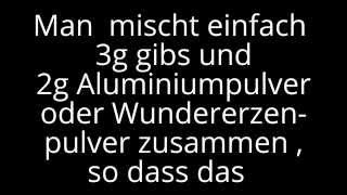 Bengalisches FeuerBengalopulver Tutorial [upl. by Ennaitak]