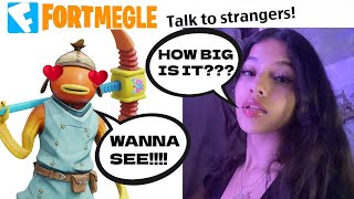 GIRL VOICE TROLLING THIRSTY 18 YEAR OLDS IN FORTNITE OMEGLE [upl. by Elyssa]