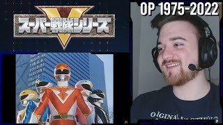 Grown Ups In Spandex  Super Sentai  Opening 1975  2022  Reaction [upl. by Ardie]