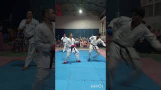 Excellent Wkf karate fightkarate wkf kumite youtube shortvideo viralvideo [upl. by Shafer]