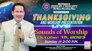 WATCH LIVE SOUNDS OF WORSHIP by Pastor Apollo C Quiboloy • Oct 15 2023 [upl. by Severson]