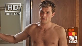 Fifty Shades of Grey  Ana amp Christian in the bedroom FIRST LOOK clip 2015 Jamie Dornan [upl. by Ahsotal58]