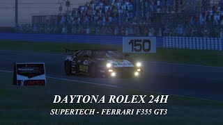 Ferrari F355 GT3 Supertech Franco Scapini  1999 Rolex 24H of Daytona Assetto Corsa [upl. by Atinrahc]