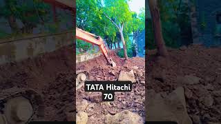 Piklen machine x70shortvideo love excavator automobile shorts tata Hitachi [upl. by Harpole931]