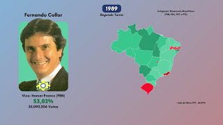 RARO “Fé Brasileira” Jingle de Fernando Collor  Eleições Presidenciais Brasileiras em 1989 [upl. by Anastasio]