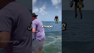 Who Is the Mysterious Jetpack Man in LA 😥 shorts shortvideo [upl. by Antoinetta]