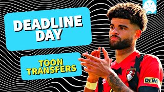 Newcastle TARGET Deadline Day LOANS Transfer Talk [upl. by Arica579]