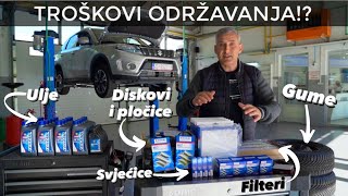 Koji je stvarni trošak vožnje automobilom  na primjeru Suzuki Vitare [upl. by Dnar]