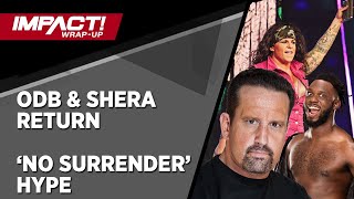 ODB amp Shera Return No Surrender Hype On Impact  WrestleZonecom [upl. by Aeslehs]