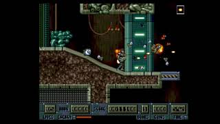 Ultracore gameplay  Built in GenesisMega Drive game on MegaSG [upl. by Aiehtela]