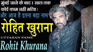 Exclusive Interview With Rohit Khurana  Actor  Uttaran Shani Success Story Motivational Journey [upl. by Gnus749]