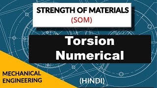 Torsion Numerical  Strength Of Material Lectures In Hindi [upl. by Ardell843]