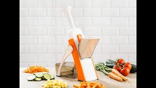 Brava Spring Slicer Vegetable Cutter Multifunctional high quality ABC Vegetable Slicer Mandoline [upl. by Calder]