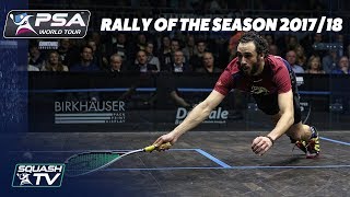 Squash Rally of the Season 201718 [upl. by Elkin37]